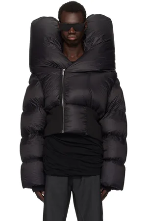 Rick Owens Black Porterville Anubis Down Jacket