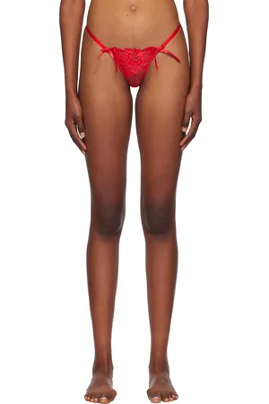 Agent Provocateur Red Cendrillon Thong
