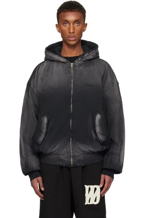 We11 Done Bomber Zip-up Hoodie
