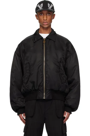 We11 Done Collar Bomber Jacket