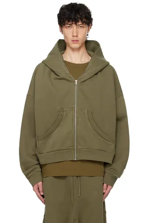 Entire Studios Khaki Eternal Zip Hoodie