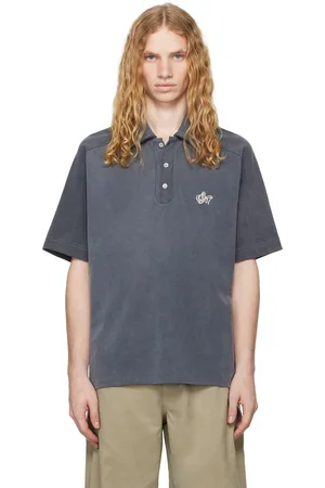 Serapis Gray Dyed Sailor Polo