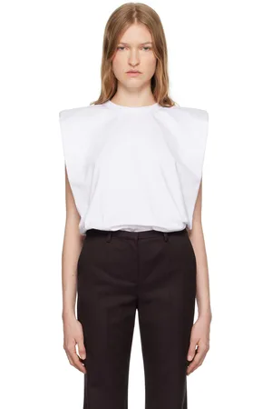 The Frankie Shop Eva Shoulder Muscle T-shirt