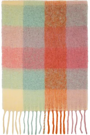 Holzweiler Pink & Orange Fresia Scarf