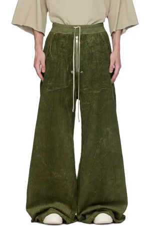 Rick Owens Khaki Porterville Geth Belas Trousers