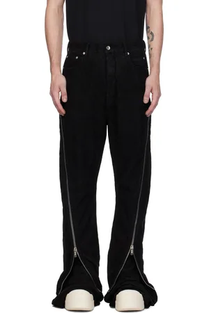 Rick Owens Black Porterville Bolan Banana Trousers