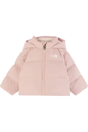 The North Face Baby Pink North Fleece-Lined Down Jacket