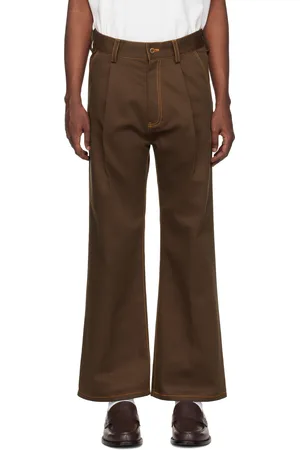 rice nine ten Heart Icon Straight Trousers
