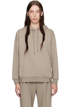 Max Mara Taupe Flipper Hoodie