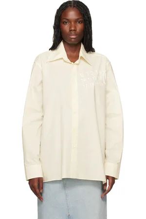 Maison Margiela Off-White Poplin Shirt
