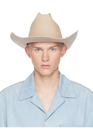 VISVIM Beige Vin Cowboy Hat