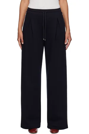 Max Mara Navy Curve Lounge Pants