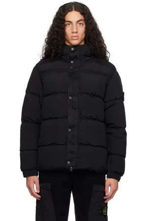 Stone Island Black Metal Down Jacket