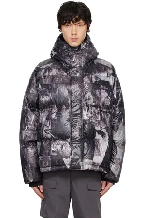KIDSUPER STUDIOS Black PUMA Edition MMQ AOP Puffer Down Jacket