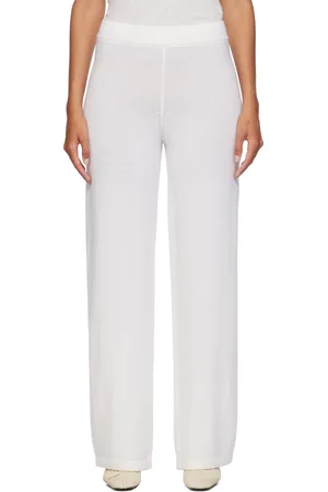 Max Mara White Epopea Lounge Pants