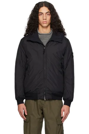 Stone Island Black 40823 Crinkle Reps R-NY Jacket
