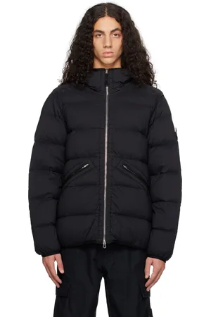 Stone Island Black Seamless Tunnel Nylon Down Jacket