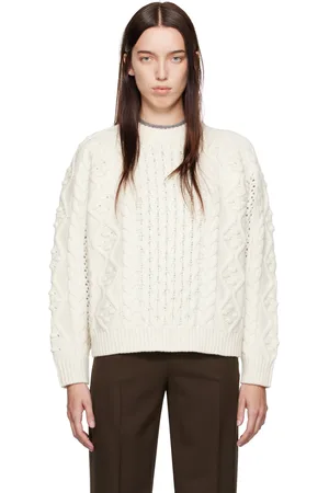 Loulou Studio Off-White Secas Sweater