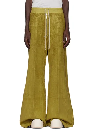 Rick Owens Yellow Porterville Geth Belas Trousers