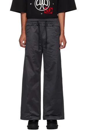 NAMESAKE Black Wolves Wide Leg Trousers