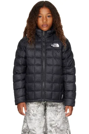 The North Face Big Kids Black Thermoball Hooded Jacket