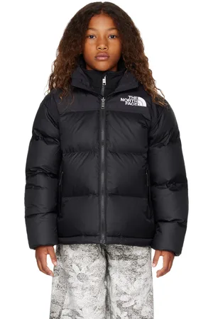 The North Face Big Kids Black 1996 Retro Nuptse Down Jacket