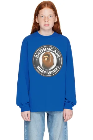 BAPE Kids 3D Busy Works Long Sleeve T-shirt