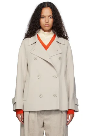 Max Mara Beige Louis Short Coat