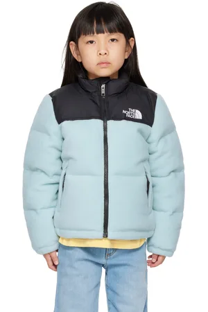 The North Face Little Kids Blue 1996 Retro Nuptse Down Jacket