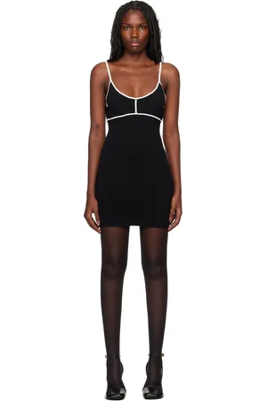 Paris Georgia Black Elemental Colour Contrast Minidress