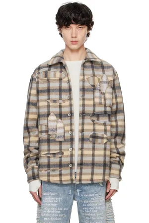 Who Decides War Multicolor Heavy Duty Flannel Jacket