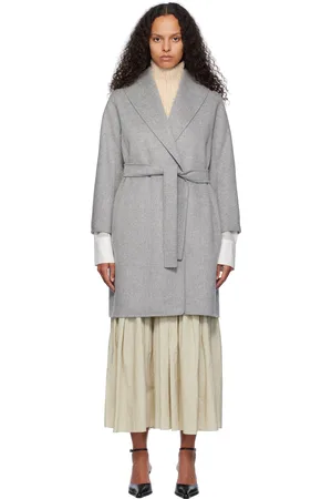 Max Mara Gray Messi Coat