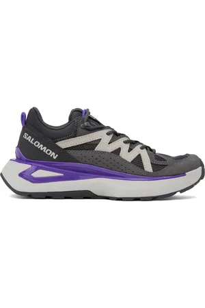 Salomon Gray Odyssey Elmt Low Sneakers