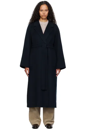 Max Mara Navy Agata Coat