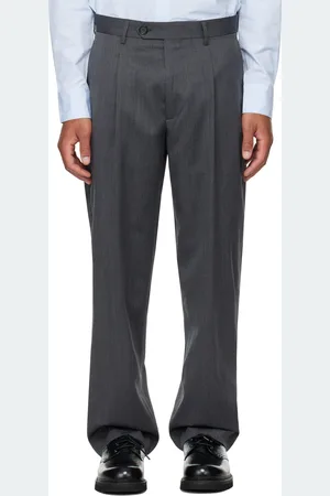 mfpen Gray Formal Trousers