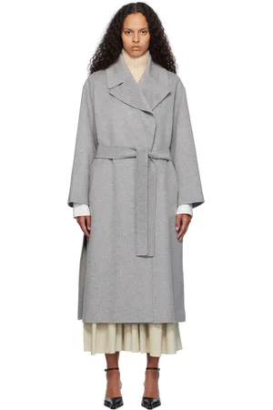 Max Mara Gray Olanda Coat