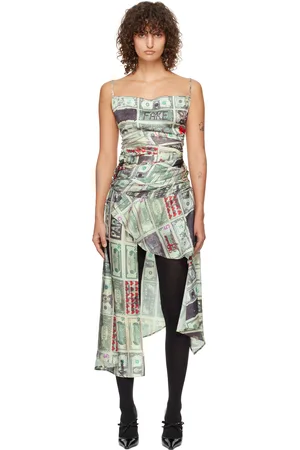 Vaquera Dollar Print Minidress