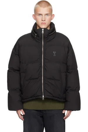 Ami Black Ami de Coeur Down Jacket