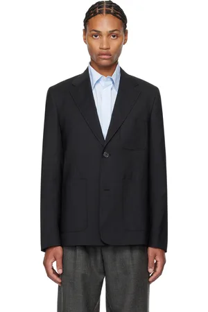 mfpen Black Patch Pocket Blazer