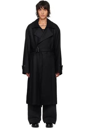 stein Oversized Double Breasted Trench Coat