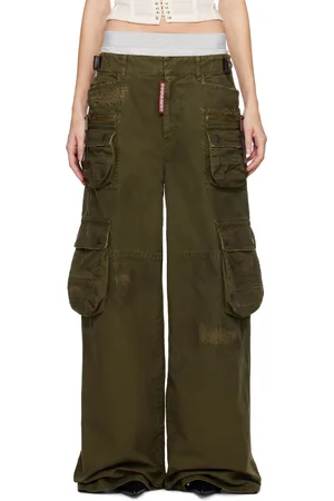 Dsquared2 Khaki Lost Pocket Cargo Pants
