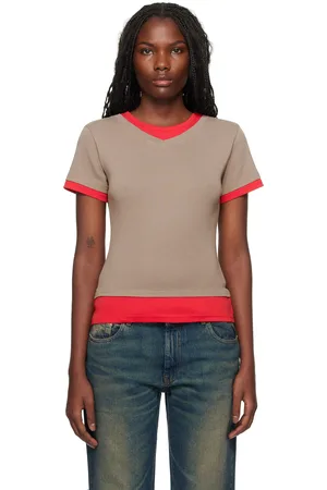 Gimaguas Taupe & Red Rio T-shirt