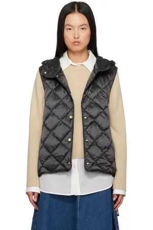 Max Mara Black Trefa Down Vest