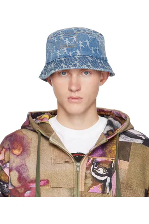 KIDSUPER STUDIOS Dancing Ladies Jacquard Denim Bucket Hat