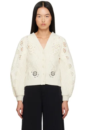 SEA Off-White Lainey Cardigan