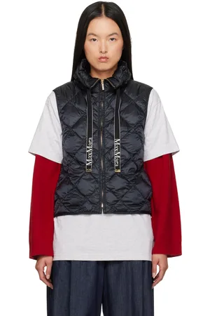 Max Mara Black Tregic Down Vest