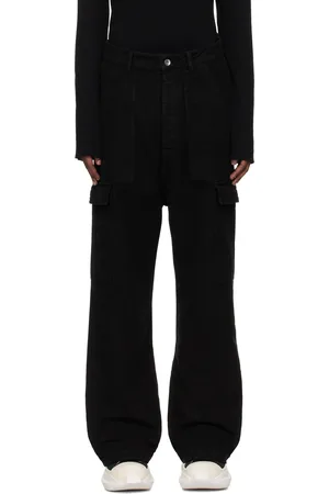 Rick Owens Black Porterville Cargo Pants