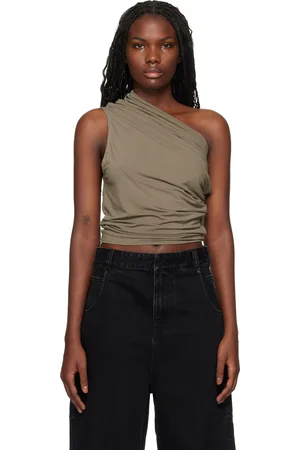 Entire Studios Gray Pillar Tank Top