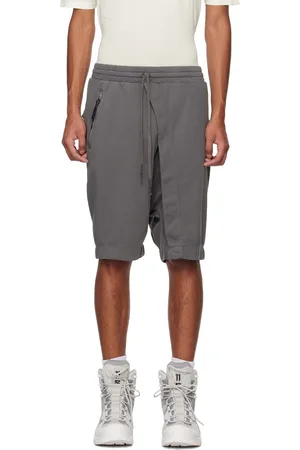 11 BY BORIS BIDJAN SABERI Gray P34 Shorts