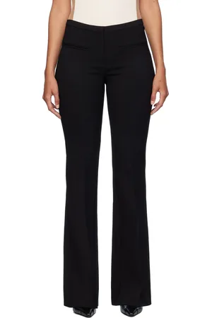 Courrèges Black Heritage Stretch Wool Trousers